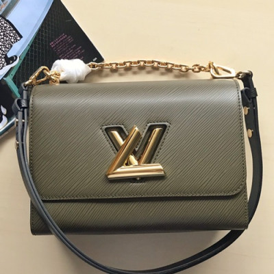 Louis Vuitton 2019 Twist Epi Shouder Bag,23cm - 루이비통 2019 트위스트 에삐 숄더백 ,M53597,LOUB1094,23cm,카키