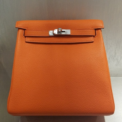 Hermes Kelly Ado Back Pack ,22cm - 에르메스 켈리 아도 여성용 백팩 HERB0674,22cm,오렌지