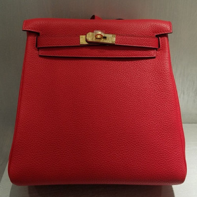 Hermes Kelly Ado Back Pack ,22cm - 에르메스 켈리 아도 여성용 백팩 HERB0675,22cm,레드