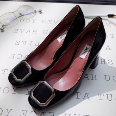 Bally 2019 Ladies Patent High-heel Pumps - 발리 여성 페이던트 하이힐 펌프스 Bly0072x.Size(225 - 250).블랙