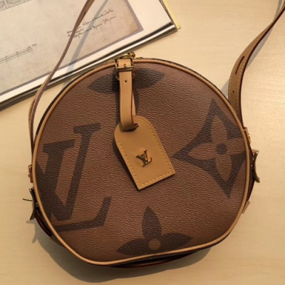 Louis Vuitton Boite Chapeau Souple Bag,20cm - 루이비통 부아트 샤포 수플 백 M52294,LOUB1104 ,20cm,브라운