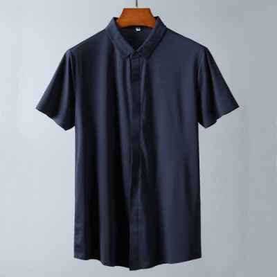 Armani 2019 Mens Polo Cotton Short Sleeved Tshirt - 알마니 남성 폴로 코튼 반팔티셔츠 Arm0187x.Size(m - 3xl).3컬러(블랙/퍼플/네이비)