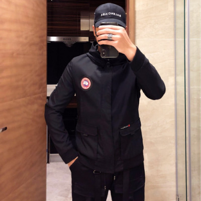 Canada goose 2019 Mens Patch Logo Cajual Jacket - 캐나다구스 남성 패치 로고 캐쥬얼 자켓 Can0084x.Size(m - 3xl).블랙