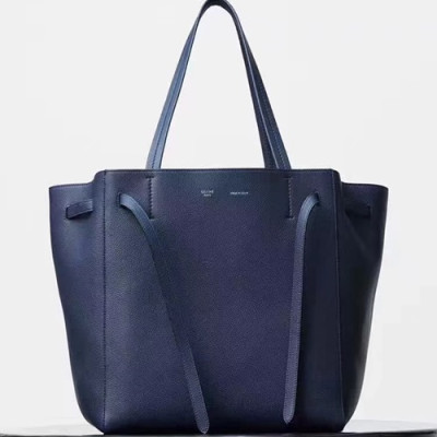 Celine Leather Tote Shoulder Shopper Bag,30CM - 셀린느 레더 토트 숄더 쇼퍼백 ,189023-1,30CM,네이비