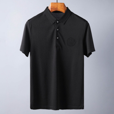 Emporio Armani 2019 Mens Polo Cotton Short Sleeved Tshirt - 알마니 남성 폴로 코튼 반팔티 Arm0190x.Size(m - 3xl).4컬러(블랙/블루/그린/레드)