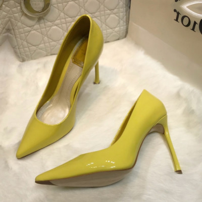 Dior 2019 Womens Show Time Patent Pumps - 디올 여성 쇼타임 페이던트 펌프스 Dio0178x.Size(225 - 250).레몬