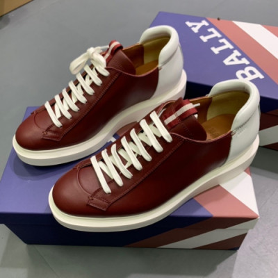 Bally 2019 Mens Business Calfskin Sneakers - 발리 남성 비지니스 카푸스킨 스니커즈 Bly0093x.Size(245 - 265).레드