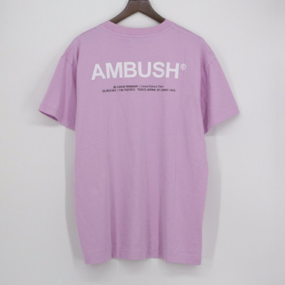 Ambush 2019  Mens Logo Cotton Short Sleeved Tshirt - 앰부시 남성 로고 코튼 반팔티 Amb002x.Size(s - xl).2컬러(퍼플/오렌지)