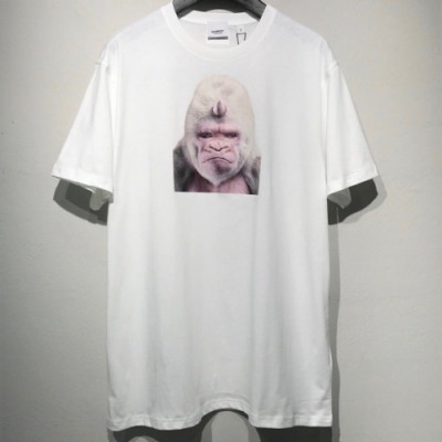 [특가템]Burberry 2019 Mm/Wm Printing Cotton Short Sleeved T-shirt - 버버리 남자 프린팅 코튼 반팔티 Bur0686x.Size(xs - xl).화이트
