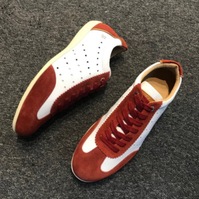 Bally 2019 Mens Business Calfskin Sneakers - 발리 남성 비지니스 카푸스킨 스니커즈 Bly0094x.Size(245 - 265).레드