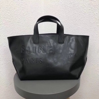 Celine Leather Small Tote Shoulder Shopper Bag,30CM - 셀린느 레더 스몰 토트 숄더 쇼퍼백 ,CELB0005,30CM,블랙