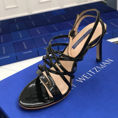 Stuart Weitzman 2019 Womens Patent Strap Sandal - 슈트어트 와이츠먼 여성 페이던트 스트랩 샌달 Stu004x.Size(225 - 245).블랙