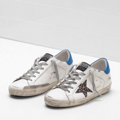 Golden Goose 2019 Deluxe Brand Superstar Snake Yellow Tab Sneakers - 골든구스 슈퍼스타 스네이크 옐로우탭 스니커즈 Gol0018x.Size (225 - 250).블루