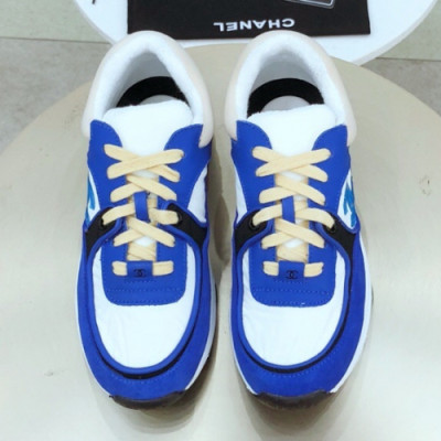 [커스텀급]Chanel 2019 Womens Cruise Suede TPU Runner - 샤넬 여성 크루즈 스웨이드 TPU 러너 Cnl0364x.Size(225 - 255).블루