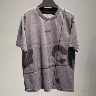 A-cold-wall 2019 Mens Logo Printing Cotton Short Sleeved Tshirt - 어콜드월 남성 로고 프린팅 코튼 반팔티 Acw006x.Size(m - xl).다크그레이