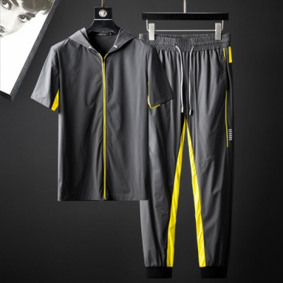 Armani 2019 Mens Cajual Cotton Training Clothes - 알마니 남성 캐쥬얼 코튼 트레이닝복 Arm0194x.Size(m- 4xl).그레이