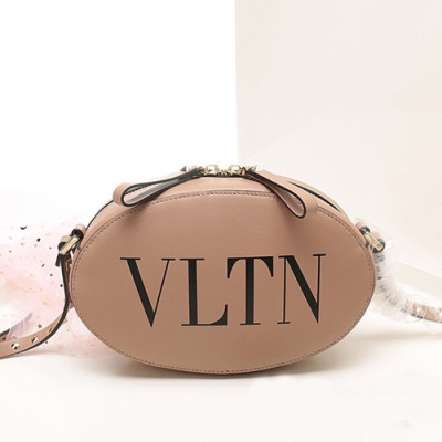 [올봄 잇템 ☆]Valentino 2019 Leather VLTN Shoudler Bag,21CM - 발렌티노 2019 여성용 레더 VLTN 숄더백 ,VTB0170,21CM,핑크