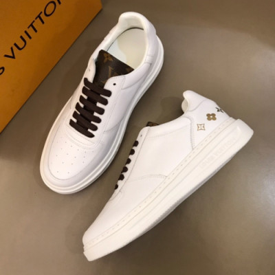Louis Vuitton 2019 Womens Monogram Leather Sneakers  - 루이비통 여성 모노그램 레더 스니커즈 Lou0996x.Size(240 - 270).화이트
