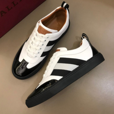 Bally 2019 Mens Business Calfskin Sneakers - 발리 남성 비지니스 카푸스킨 스니커즈 Bly0097x.Size(240 - 270).블랙