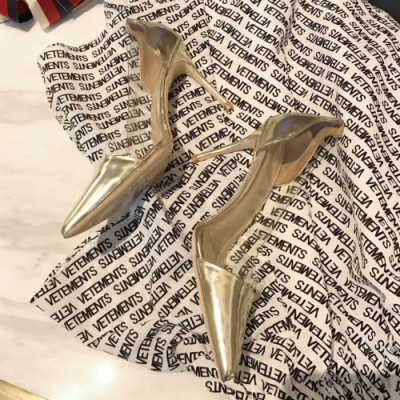Giuseppe Zanoti 2019 Ladies Patent High-heel Pumps - 쥬세페자노티 여성 페이던트 하이힐 펌프스 Giu0032x.Size(220 - 245).골드