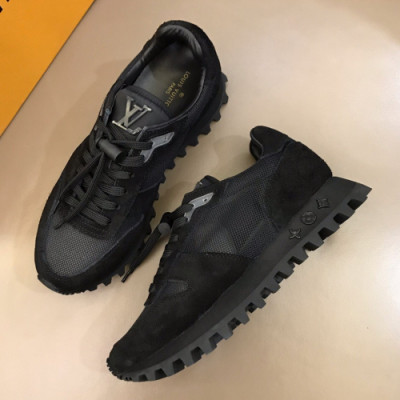 Louis Vuitton 2019 Mens Cajual Leather Sneakers  - 루이비통 남성 캐쥬얼 레더 스니커즈 Lou0997x.Size(240 - 270).블랙
