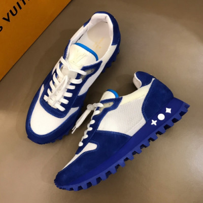 Louis Vuitton 2019 Mens Cajual Leather Sneakers  - 루이비통 남성 캐쥬얼 레더 스니커즈 Lou0997x.Size(240 - 270).블루