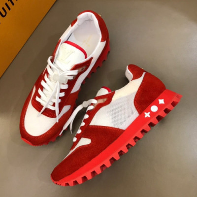 Louis Vuitton 2019 Mens Cajual Leather Sneakers  - 루이비통 남성 캐쥬얼 레더 스니커즈 Lou0994x.Size(240 - 270).레드