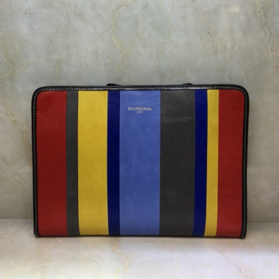 Balenciaga 2019 Graffiti Classic Clutch Bag,32CM - 발렌시아가 2019 그래피티 클래식 남여공용 클러치백,BGB0109,32CM,블루