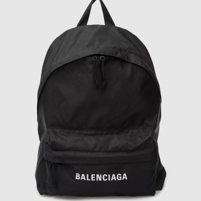 Balenciaga 2019 Nylon Back Pack,36CM - 발렌시아가 2019 남여공용 나일론 백팩,BGB0120,36CM,블랙