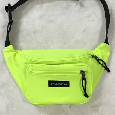 Balenciaga 2019 Canvas Belt Bag,31CM - 발렌시아가 2019 캔버스 남여공용 벨트백,BGB0133,31CM,라이트그린