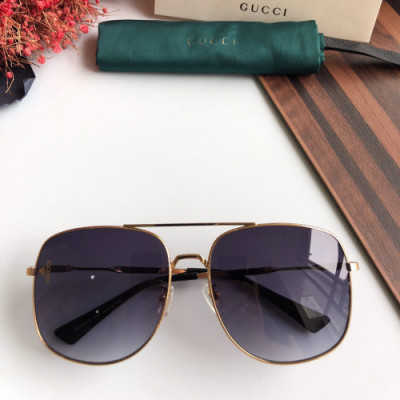 Gucci 2019 Mm/Wm Retro Metal Frame Sunglasses - 구찌 남자 레트로 메탈 프레임 선글라스 Guc01033x.Size(60-16-140).6컬러