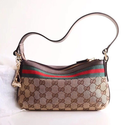 [빈티지 백]Gucci 2019 Vintage Mini Tote Shoulder Bag ,21CM - 구찌 2019 빈티지 미니 토트 숄더백 145970,GUB0535 ,21cm,브라운