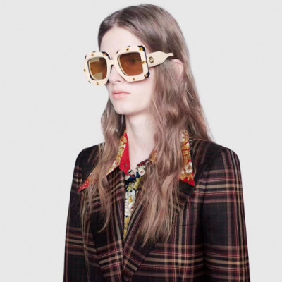 [매장판]Gucci 2019 Mm/Wm GG Metal Logo Acrylic Frame Sunglasses - 구찌 남자 GG 메탈 로고 아크릴 프레임 선글라스 Guc01038x.5컬러