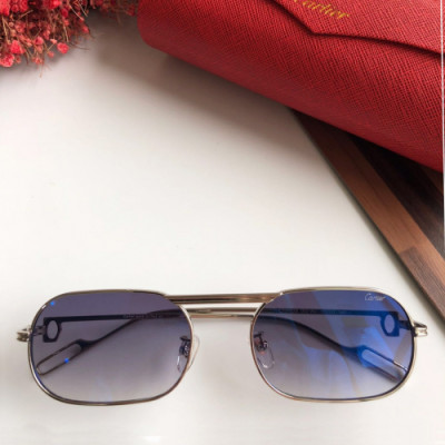 Cartier 2019 Mm/Wm Retro Metal Frame Sunglasses - 까르띠에 남자 레트로 메탈 프레임 선글라스 Cart0023x.Size(55-21-140).4컬러
