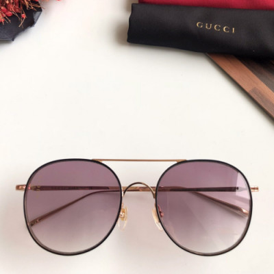 Gucci 2019 Mm/Wm Retro Metal Frame Sunglasses - 구찌 남자 레트로 메탈 프레임 선글라스 Guc01039x.Size(51-19-140).4컬러