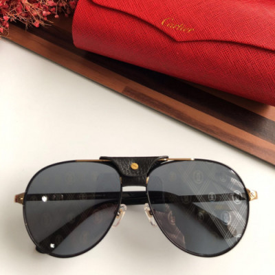 Cartier 2019 Mm/Wm Retro Metal Frame Sunglasses - 까르띠에 남자 레트로 메탈 프레임 선글라스 Cart0020x.Size(60-14-145).6컬러