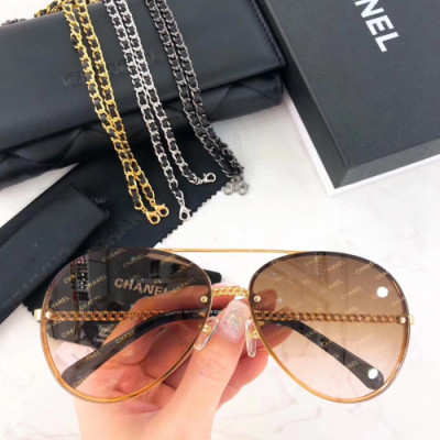 Chanel 2019 Mm/Wm Trendy Logo Metal Frame Sunglasses - 샤넬 남자 트렌디 로고 메탈 프레임 선글라스 Cnl0410x.Size(58-16-140).5컬러