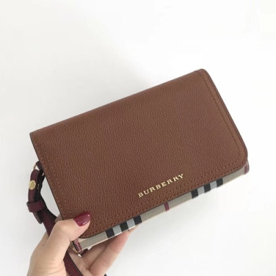 Burberry 2019 Wallet Clutch Bag, 18cm - 버버리 2019 월릿 클러치백 ,BURB0235,18cm,브라운