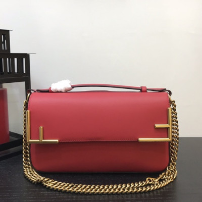 Fendi 2019 Chain Tote Shoulder Cross Bag ,26CM - 펜디 2019 체인 토트 숄더 크로스백  FENB0106,26CM,레드