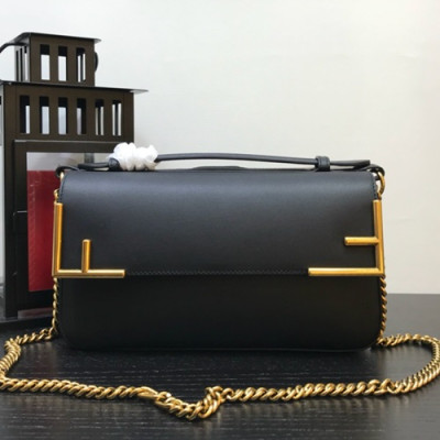 Fendi 2019 Chain Tote Shoulder Cross Bag ,26CM - 펜디 2019 체인 토트 숄더 크로스백  FENB0107,26CM,블랙