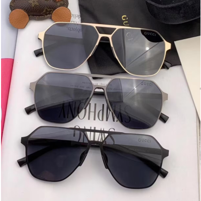 Gucci 2023 Mm Trendy Metal Frame Sunglasses - 구찌 남자 트렌디 메탈 프레임 선글라스 Guc01073x.Size(54-20-145).3컬러