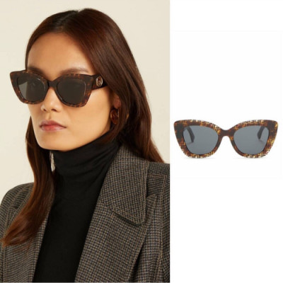 Fendi 2019 Mm/Wm Metal Logo Modern Acrylic Frame Sunglasses - 펜디 남자 아크릴 로고 모던템 아크릴 프레임 선글라스 Fen0228x.Size(52-21-145).6컬러