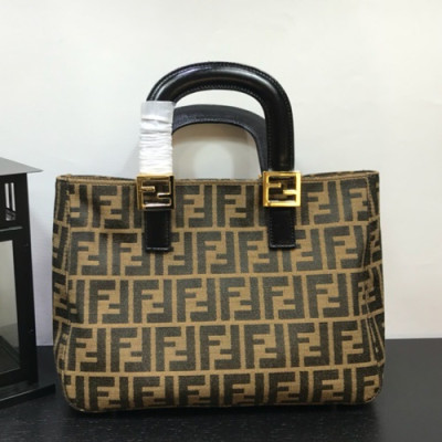 Fendi 2019 Tote Bag,34CM - 펜디 2019 여성용 토트백 FENB0176,34CM,블랙