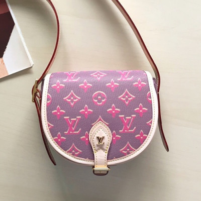 Louis Vuitton 2019 Reverse Canvas Shoulder Bag,20cm - 루이비통 2019 리버스 캔버스 숄더백 LOUB1204 ,20cm,퍼플