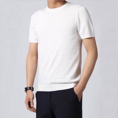 Emporio Armani 2019 Mens  otton Short Sleeved Tshirt - 알마니 남성 코튼 반팔티 Arm0213x.Size(m - 3xl).3컬러(블루/화이트/그린)