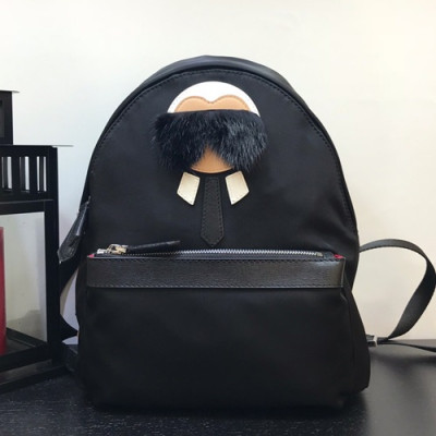 Fendi 2019 Nylon Back Pack ,30/39CM - 펜디 2019 나일론 남여공용 백팩  FENB0293,30/39CM,블랙