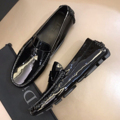 Dior 2019 Mens  Patent Leather Penny Loafer - 디올 남성 페이던트 레더 페니 로퍼 Dio0241x.Size(240 - 270).블랙