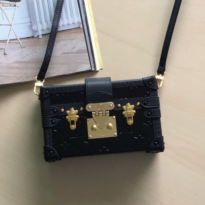 Louis Vuitton Petite Malle Shoulder Bag,19.5cm - 루이비통 쁘띠뜨 말 숄더백 M51600,LOUB1263 ,19.5cm,블랙