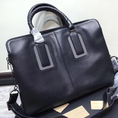 Bottega Veneta 2019 Leather Mens Business ,38cm - 보테가 베네타 2019 레더 남성용 서류가방,327231,BVB0206,38cm,블랙