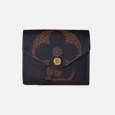 Louis Vuitton 2019 Ladies Monogram Victorine Wallet M41938 - 루이비통 빅토린 월릿 모노그램 반지갑 LOUW0005.Size(12cm).브라운